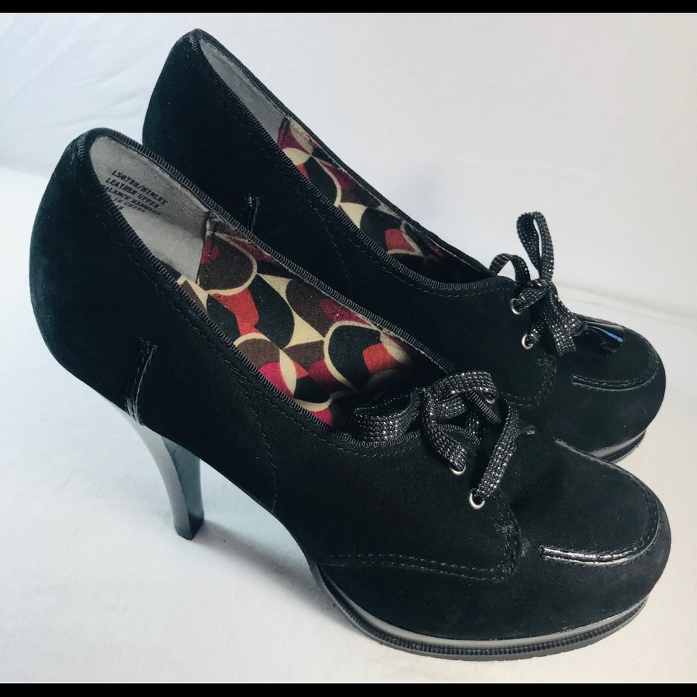 Lovely People Hinley Oxford Pump heels 7.5 shoe sz